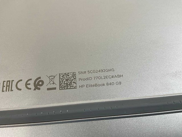 Hp elitebook 840 g9 14”, core(tm) i7 12th gen, 32 gb ram, 512 gb nvme laptop - afbeelding 6 van  6