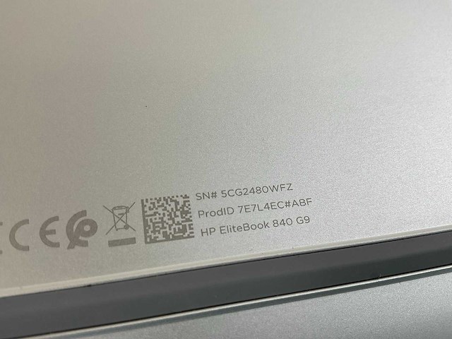 Hp elitebook 840 g9 14”, core(tm) i7 12th gen, 32 gb ram, 512 gb nvme laptop - afbeelding 7 van  7