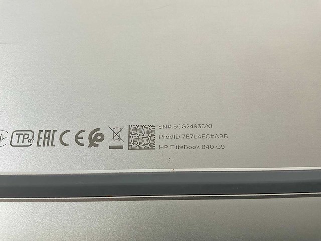 Hp elitebook 840 g9 14”, core(tm) i7 12th gen, 32 gb ram, 512 gb nvme laptop - afbeelding 7 van  7