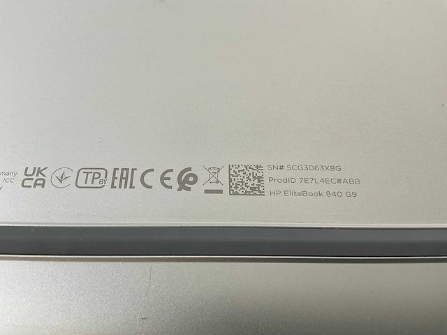 Hp elitebook 840 g9 14”, core(tm) i7 12th gen, 32 gb ram, 512 gb nvme laptop - afbeelding 3 van  3