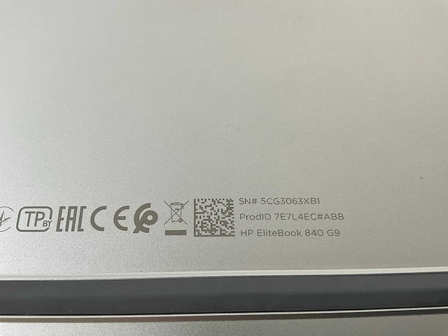 Hp elitebook 840 g9 14”, core(tm) i7 12th gen, 32 gb ram, 512 gb nvme laptop - afbeelding 8 van  8