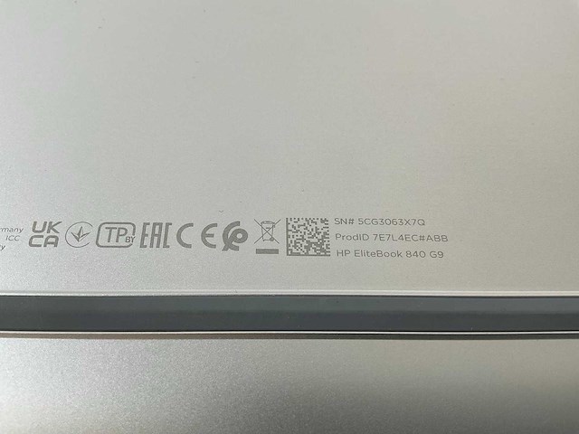 Hp elitebook 840 g9 14”, core(tm) i7 12th gen, 32 gb ram, 512 gb nvme laptop - afbeelding 7 van  7