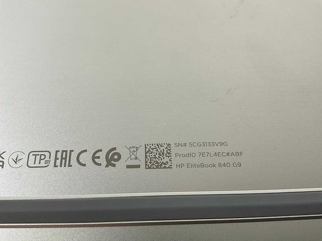 Hp elitebook 840 g9 14”, core(tm) i7 12th gen, 32 gb ram, 512 gb nvme laptop - afbeelding 7 van  7
