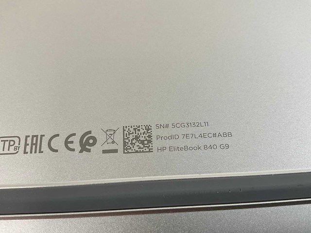 Hp elitebook 840 g9 14”, core(tm) i7 12th gen, 32 gb ram, 512 gb nvme laptop - afbeelding 7 van  7