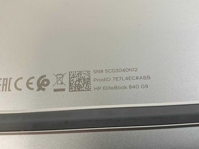 Hp elitebook 840 g9 14”, core(tm) i7 12th gen, 32 gb ram, 512 gb nvme laptop - afbeelding 7 van  7