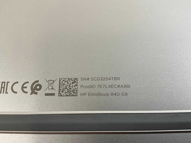 Hp elitebook 840 g9 14”, core(tm) i7 12th gen, 32 gb ram, 512 gb nvme laptop - afbeelding 7 van  7