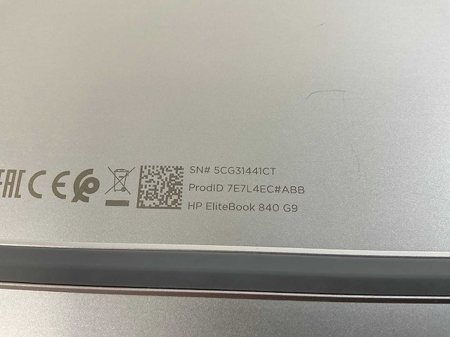 Hp elitebook 840 g9 14”, core(tm) i7 12th gen, 32 gb ram, 512 gb nvme laptop - afbeelding 5 van  5