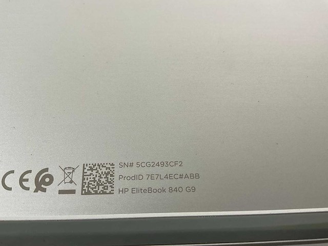 Hp elitebook 840 g9 14”, core(tm) i7 12th gen, 32 gb ram, 512 gb nvme laptop - afbeelding 8 van  8