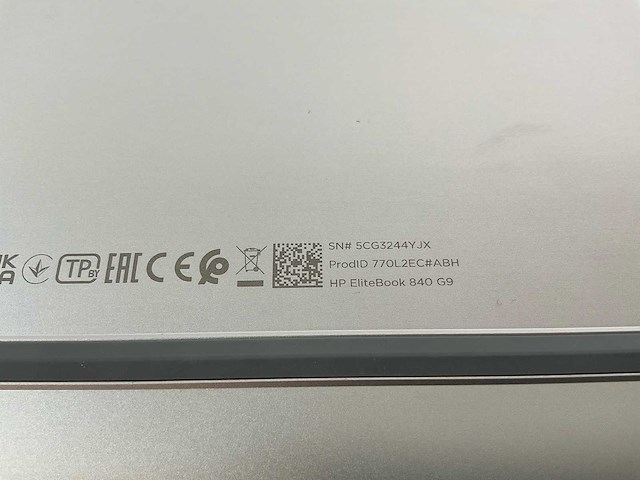 Hp elitebook 840 g9 14”, core(tm) i7 12th gen, 32 gb ram, 512 gb nvme laptop - afbeelding 7 van  7