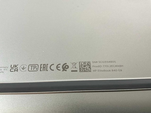 Hp elitebook 840 g9 14”, core(tm) i7 12th gen, 32 gb ram, 512 gb nvme laptop - afbeelding 7 van  7