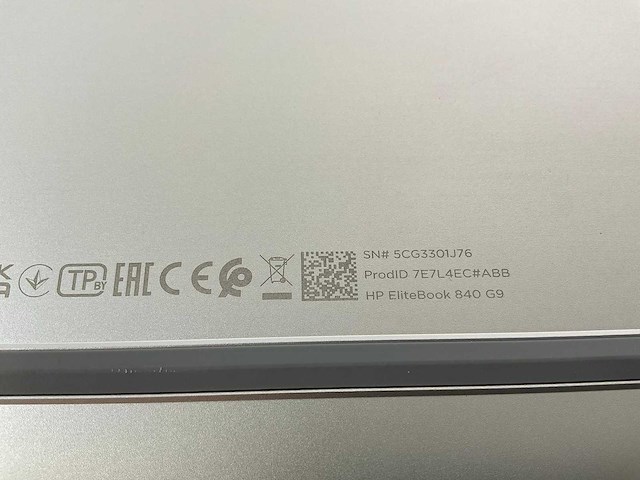 Hp elitebook 840 g9 14”, core(tm) i7 12th gen, 32 gb ram, 512 gb nvme laptop - afbeelding 7 van  7