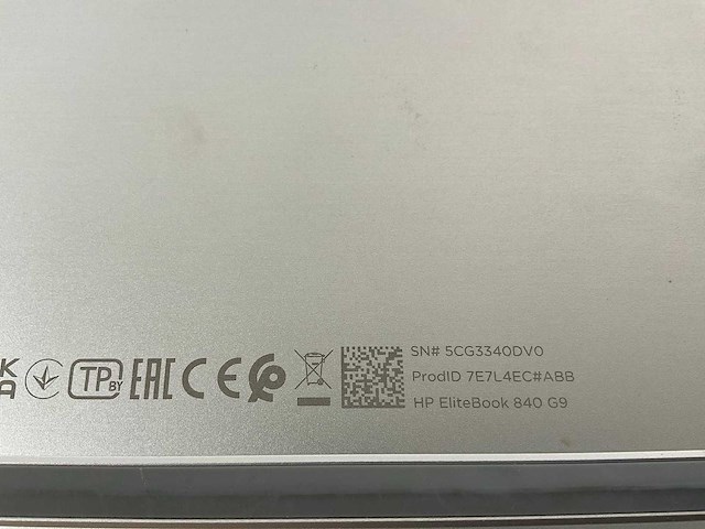Hp elitebook 840 g9 14”, core(tm) i7 12th gen, 32 gb ram, 512 gb nvme laptop - afbeelding 7 van  7