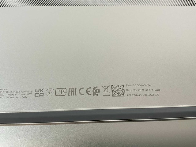 Hp elitebook 840 g9 14”, core(tm) i7 12th gen, 32 gb ram, 512 gb nvme laptop - afbeelding 7 van  7