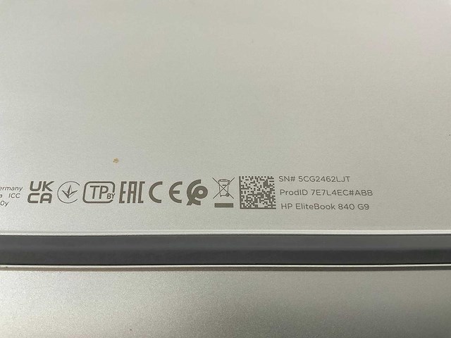 Hp elitebook 840 g9 14”, core(tm) i7 12th gen, 32 gb ram, 512 gb nvme laptop - afbeelding 7 van  7