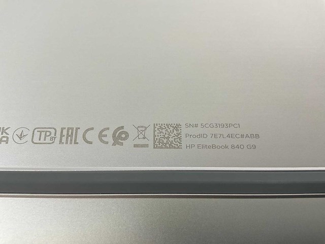 Hp elitebook 840 g9 14”, core(tm) i7 12th gen, 32 gb ram, 512 gb nvme laptop - afbeelding 4 van  4
