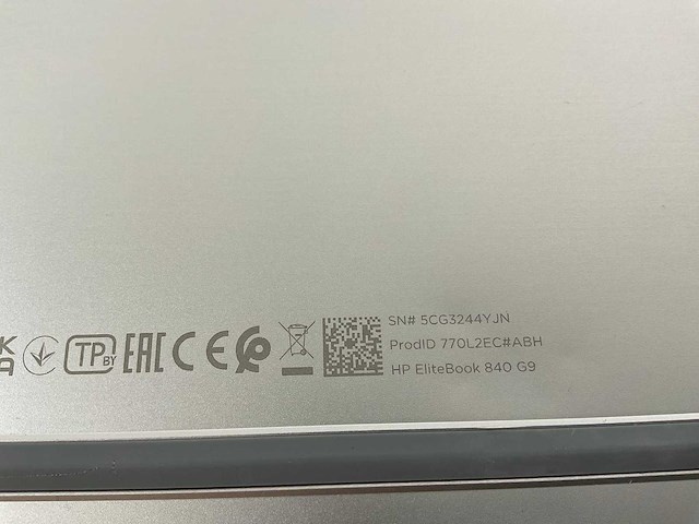 Hp elitebook 840 g9 14”, core(tm) i7 12th gen, 32 gb ram, 512 gb nvme laptop - afbeelding 7 van  7