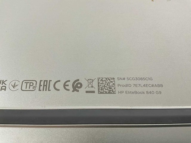 Hp elitebook 840 g9 14”, core(tm) i7 12th gen, 32 gb ram, 512 gb nvme laptop - afbeelding 7 van  7
