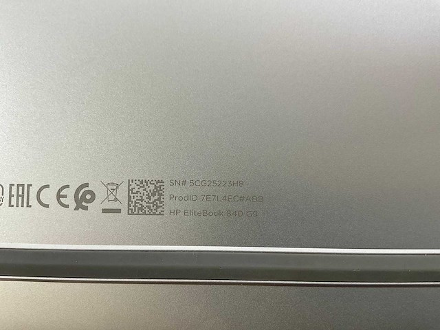 Hp elitebook 840 g9 14”, core(tm) i7 12th gen, 32 gb ram, 512 gb nvme laptop - afbeelding 6 van  6