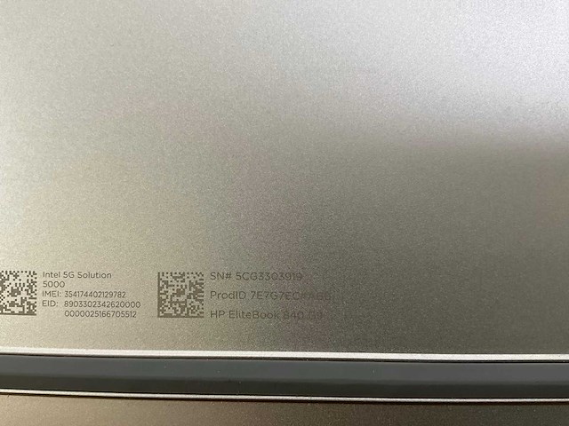 Hp elitebook 840 g9 14”, core(tm) i7 12th gen, 32 gb ram, 512 gb nvme laptop - afbeelding 7 van  7