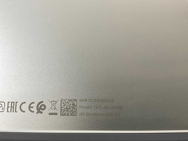 Hp elitebook 840 g9 14”, core(tm) i7 12th gen, 32 gb ram, 512gb nvme laptop - afbeelding 4 van  4