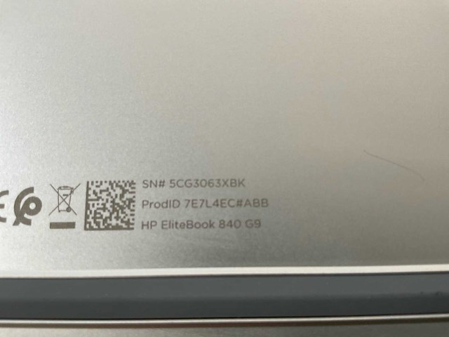 Hp elitebook 840 g9 14”, core(tm) i7 12th gen, 32 gb ram, 512gb nvme laptop - afbeelding 7 van  7