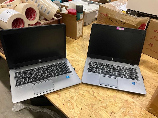 Hp elitebook 840 laptop (2x) - afbeelding 1 van  6