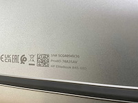 Hp elitebook 845 g10 14”, amd ryzen 5 pro 7540u, 16 gb ram, 512 gb nvme laptop - afbeelding 5 van  5
