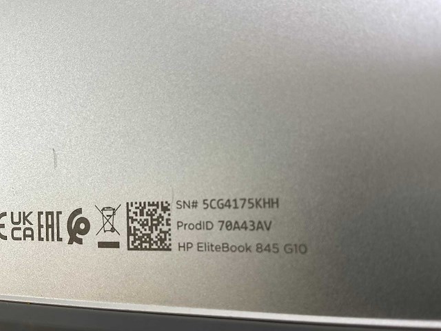 Hp elitebook 845 g10 14”, amd ryzen 5 pro 7840u, 32 gb ram, 512 gb nvme laptop - afbeelding 6 van  9