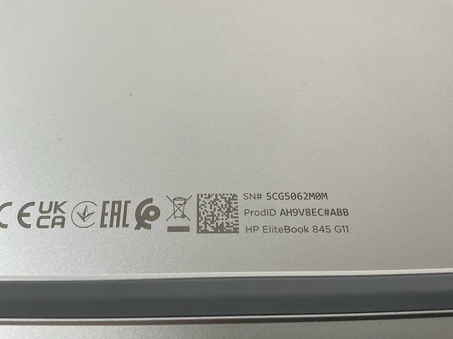 Hp elitebook 845 g11 14”, amd ryzen 7 pro 8840hs, 32 gb ram, 1 tb nvme laptop - afbeelding 7 van  7