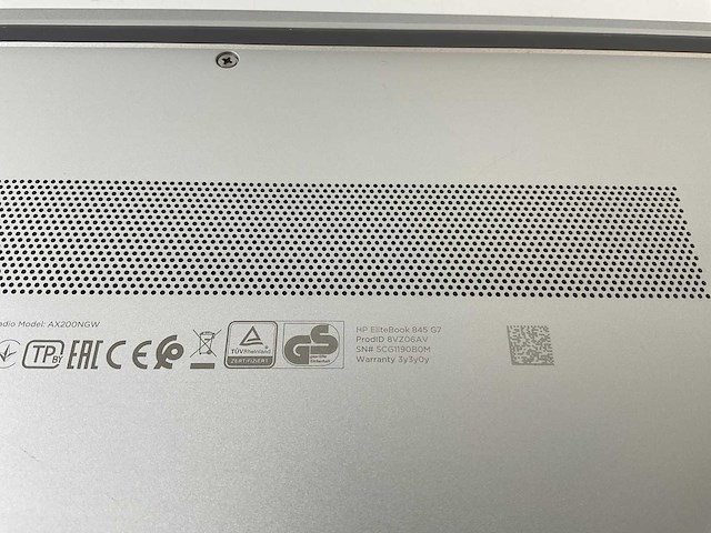Hp elitebook 845 g7 14”, amd ryzen 5 pro 4560u, 16 gb ram, 512 gb nvme laptop - afbeelding 7 van  7