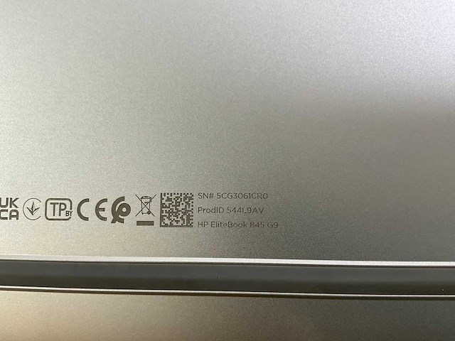 Hp elitebook 845 g9 14”, amd ryzen 5 pro 6650u, 16 gb ram, 512 gb nvme laptop - afbeelding 7 van  7