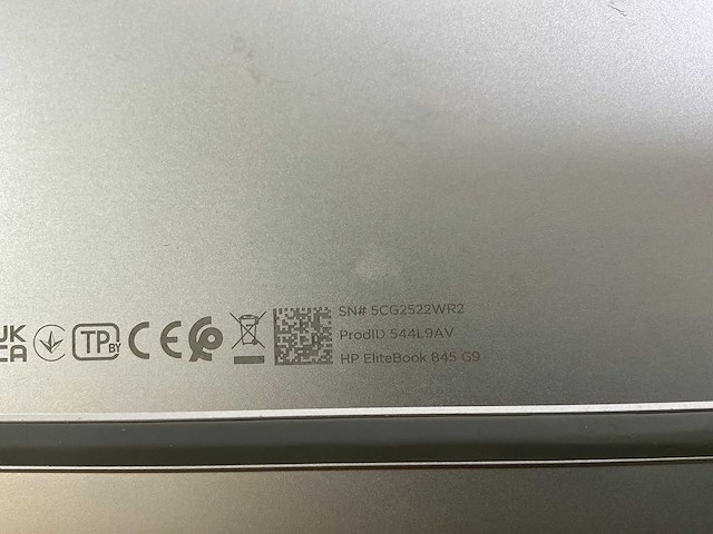 Hp elitebook 845 g9 14”, amd ryzen 5 pro 6650u, 16 gb ram, 512 gb nvme laptop - afbeelding 7 van  7