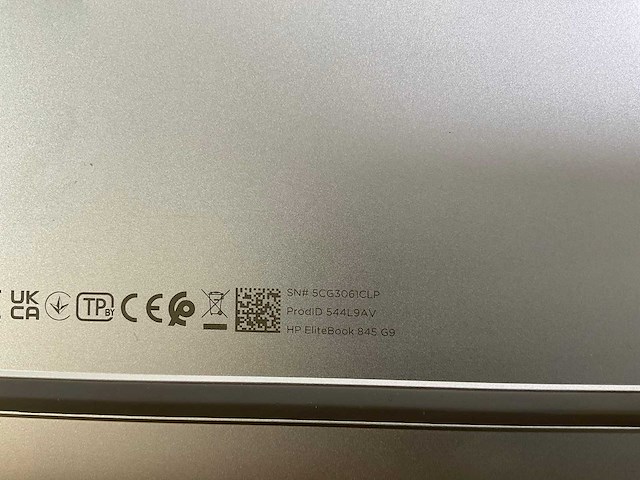 Hp elitebook 845 g9 14”, amd ryzen 5 pro 6650u, 16 gb ram, 512 gb nvme laptop - afbeelding 3 van  3