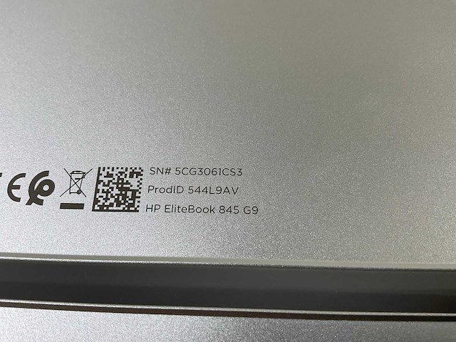 Hp elitebook 845 g9 14”, amd ryzen 5 pro 6650u with radeon graphics, 16 gb ram, 512 gb nvme touchscreen laptop - afbeelding 8 van  8