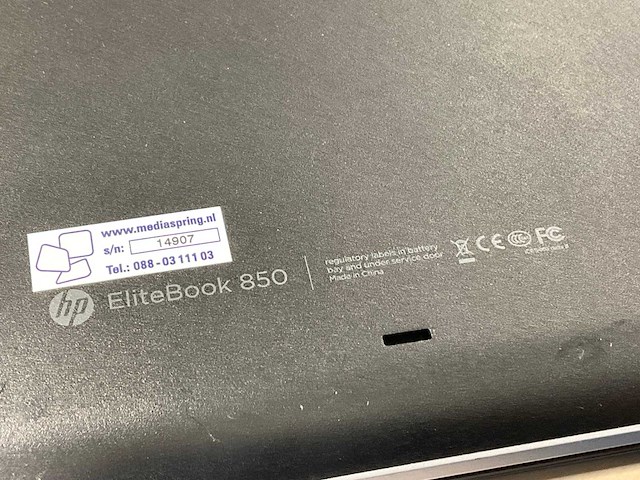 Hp elitebook 850 g1 laptop - afbeelding 6 van  6