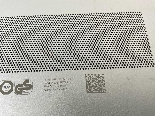 Hp elitebook 850 g6 15.5”, core(tm) i7 8th gen, 16 gb ram, 512 gb nvme laptops (2x) - afbeelding 3 van  8