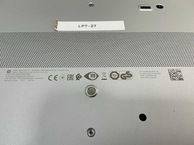 Hp elitebook 850 g6 laptop - afbeelding 7 van  7