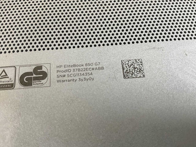 Hp elitebook 850 g7 15.5”, core(tm) i7 10th gen, 16 gb ram, 512 gb nvme laptop - afbeelding 7 van  7