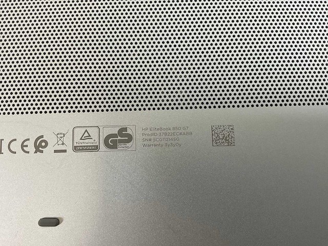 Hp elitebook 850 g7 15.5”, core(tm) i7 10th gen, 16 gb ram, 512 gb nvme laptop - afbeelding 7 van  7