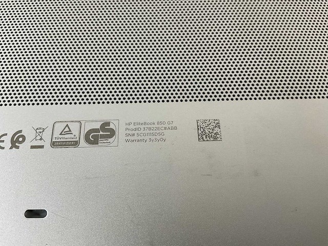 Hp elitebook 850 g7 15.5”, core(tm) i7 10th gen, 16 gb ram, 512 gb nvme laptop - afbeelding 6 van  6