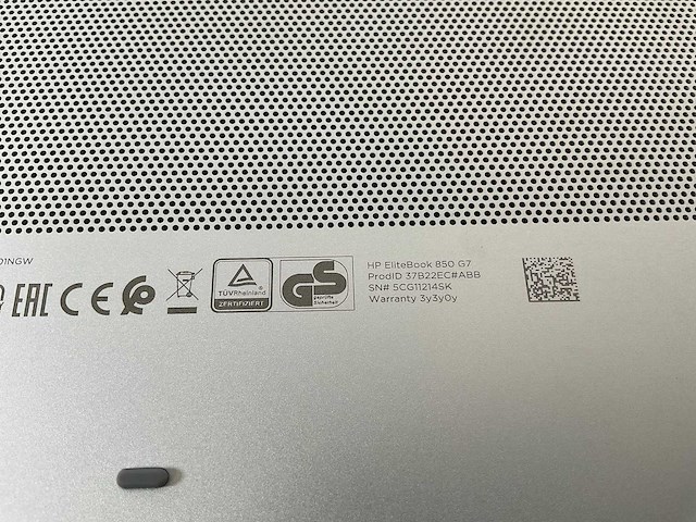 Hp elitebook 850 g7 15.5”, core(tm) i7 10th gen, 16 gb ram, 512 gb nvme laptop - afbeelding 7 van  7