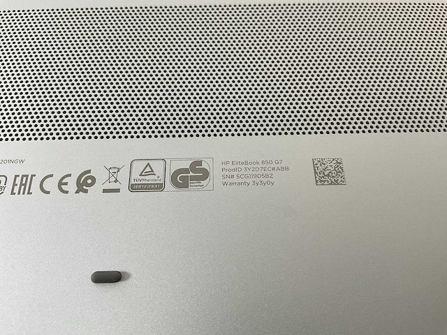 Hp elitebook 850 g7 15.5”, core(tm) i7 10th gen, 16 gb ram, 512 gb nvme laptop - afbeelding 4 van  4