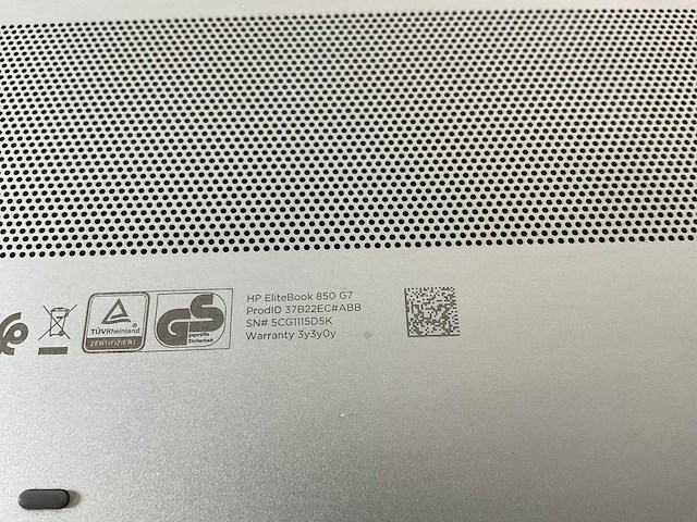 Hp elitebook 850 g7 15.5”, core(tm) i7 10th gen, 16 gb ram, 512 gb nvme laptop - afbeelding 5 van  5
