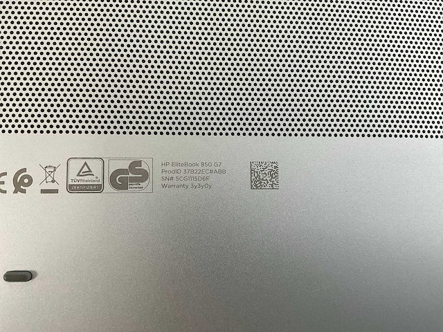 Hp elitebook 850 g7 15.5”, core(tm) i7 10th gen, 16 gb ram, 512 gb nvme laptop - afbeelding 5 van  5