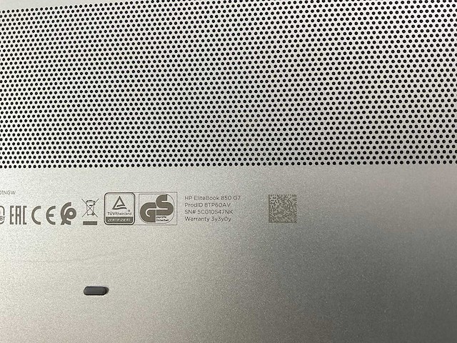 Hp elitebook 850 g7 15.6”, core(tm) i5 10th gen, 16 gb ram, 256 gb nvme laptop - afbeelding 6 van  6