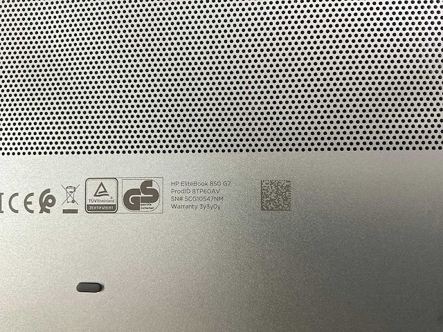 Hp elitebook 850 g7 15.6”, core(tm) i5 10th gen, 16 gb ram, 256 gb nvme laptops (2x) - afbeelding 7 van  15