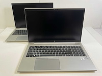 Hp elitebook 850 g7 15.6”, core(tm) i5 10th gen, 16 gb ram, 256 gb nvme laptops (2x) - afbeelding 1 van  15
