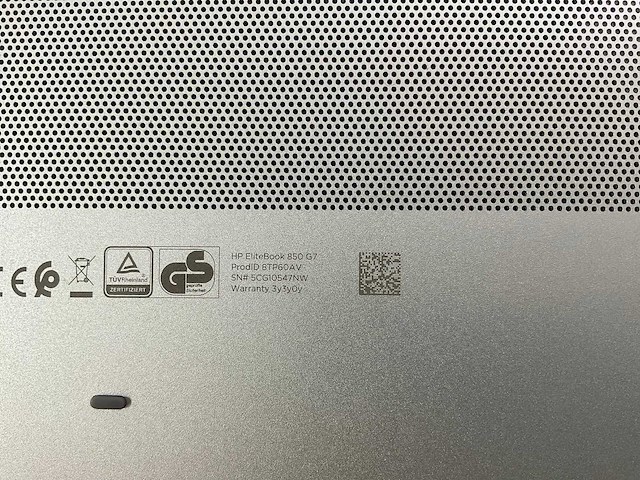 Hp elitebook 850 g7 15.6”, core(tm) i5 10th gen, 16 gb ram, 256 gb nvme laptops (2x) - afbeelding 7 van  15
