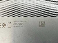 Hp elitebook 850 g8 15.5”, core(tm) i5 11th gen, 16 gb ram, 256 gb nvme laptop - afbeelding 4 van  4