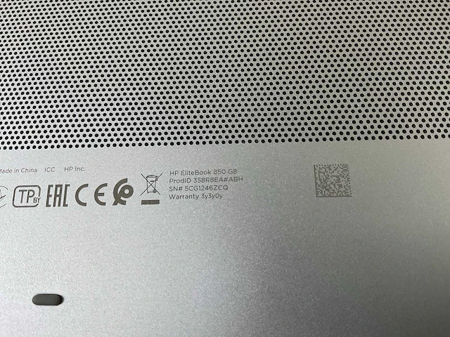 Hp elitebook 850 g8 15.5”, core(tm) i5 11th gen, 16 gb ram, 256 gb nvme laptop - afbeelding 7 van  7